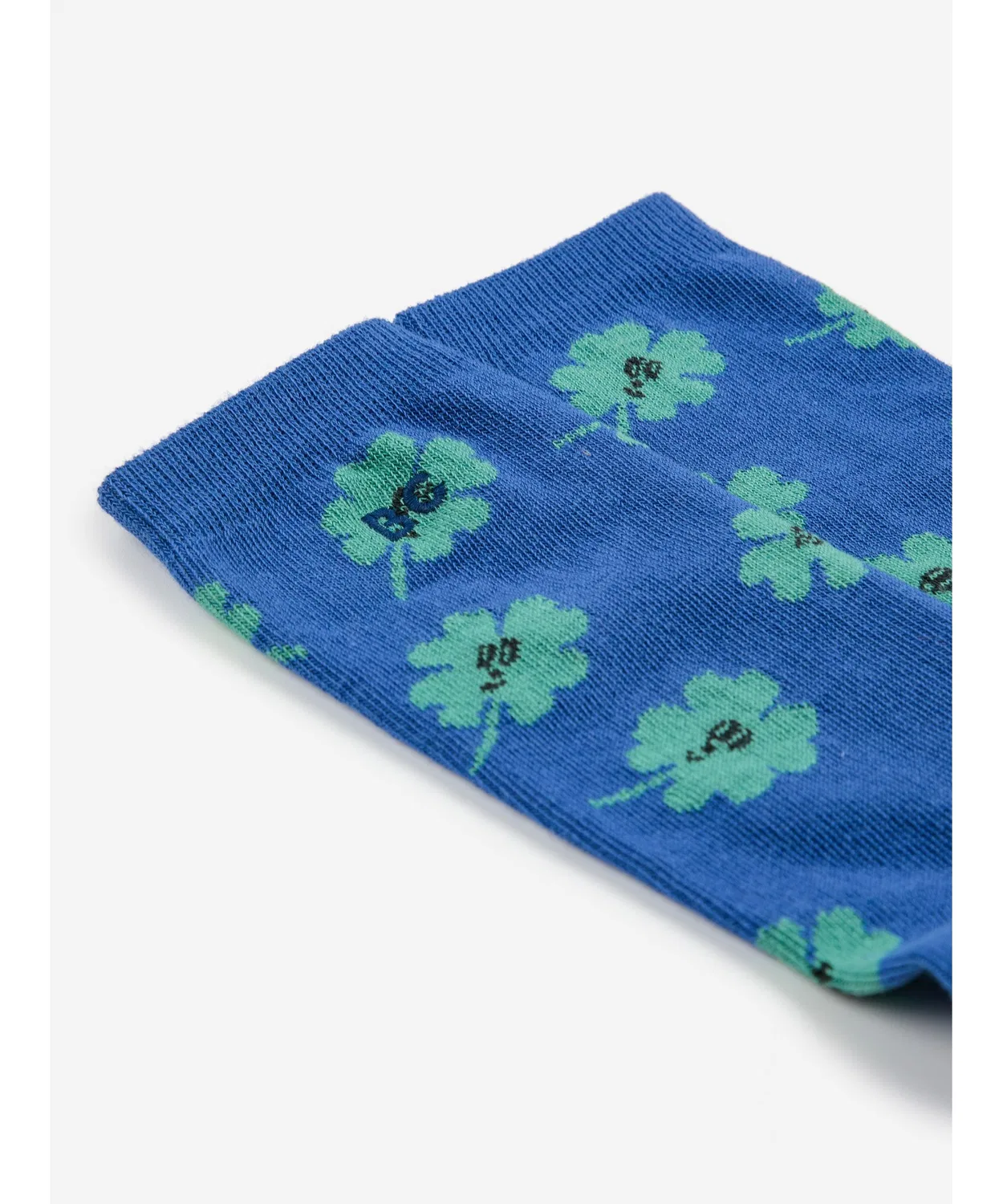 Носки длинные Lucky Clover BOBO CHOSES органический хлопок 74% синий — фото 2