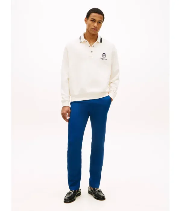 Брюки чинос Denton straight fit Tommy Hilfiger, темно-синий — фото 2