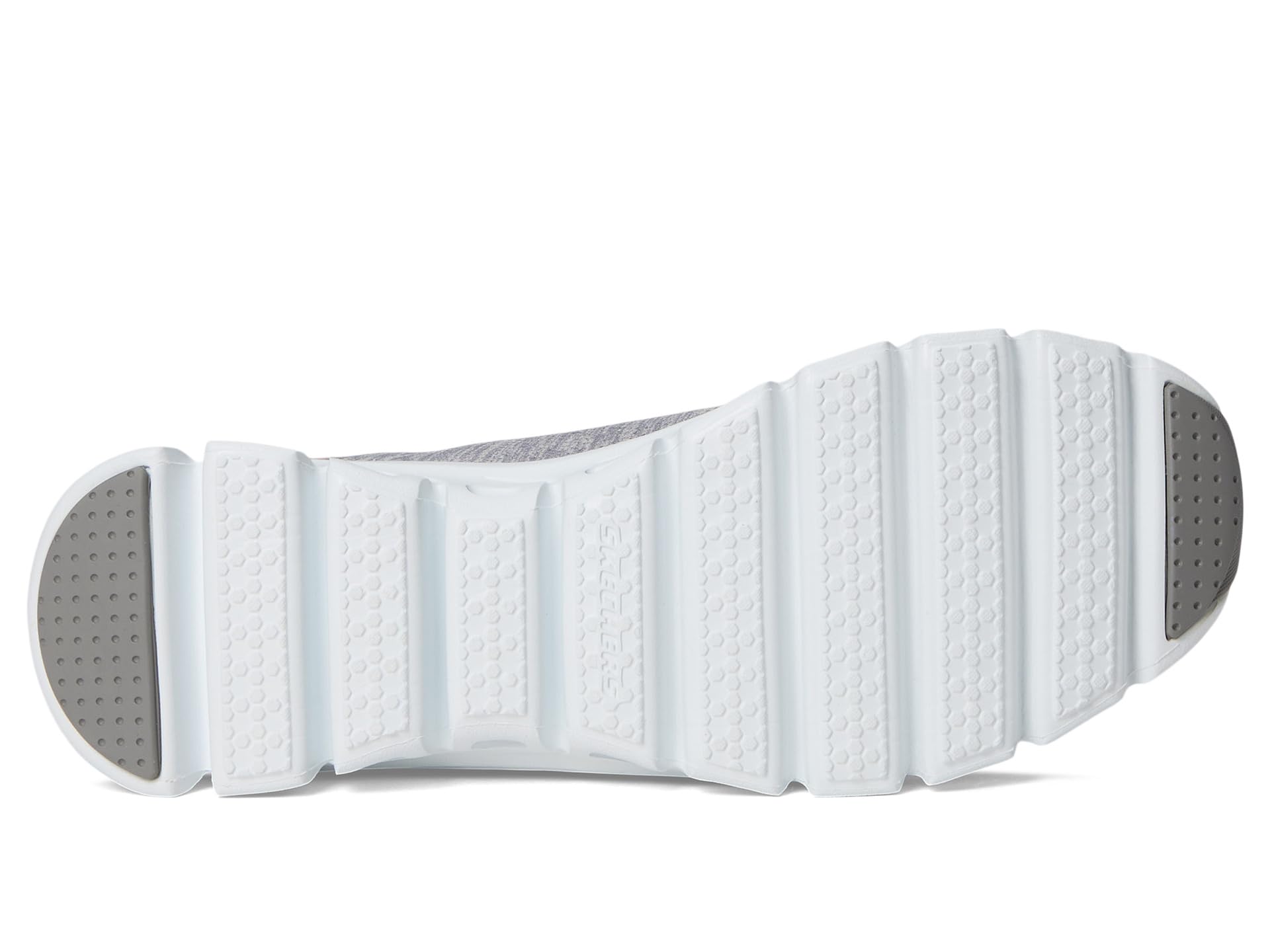 Кроссовки SKECHERS Glide Step Peak Hands Free Slip-Ins, цвет Grey Coral — фото 3
