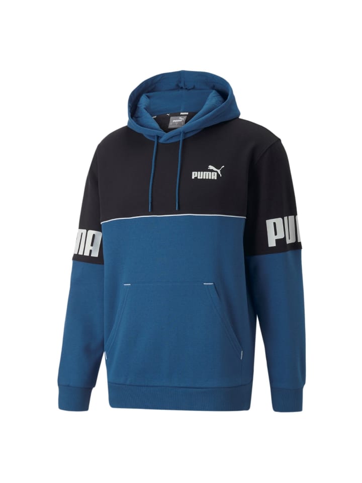 

Пуловер Puma Hoodie Pullover Colorblock, синий