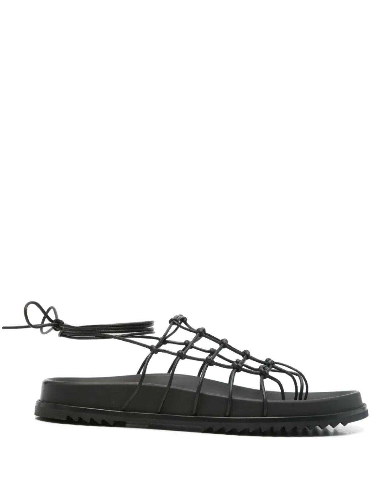 Rick Owens сандалии Web Granola, черный