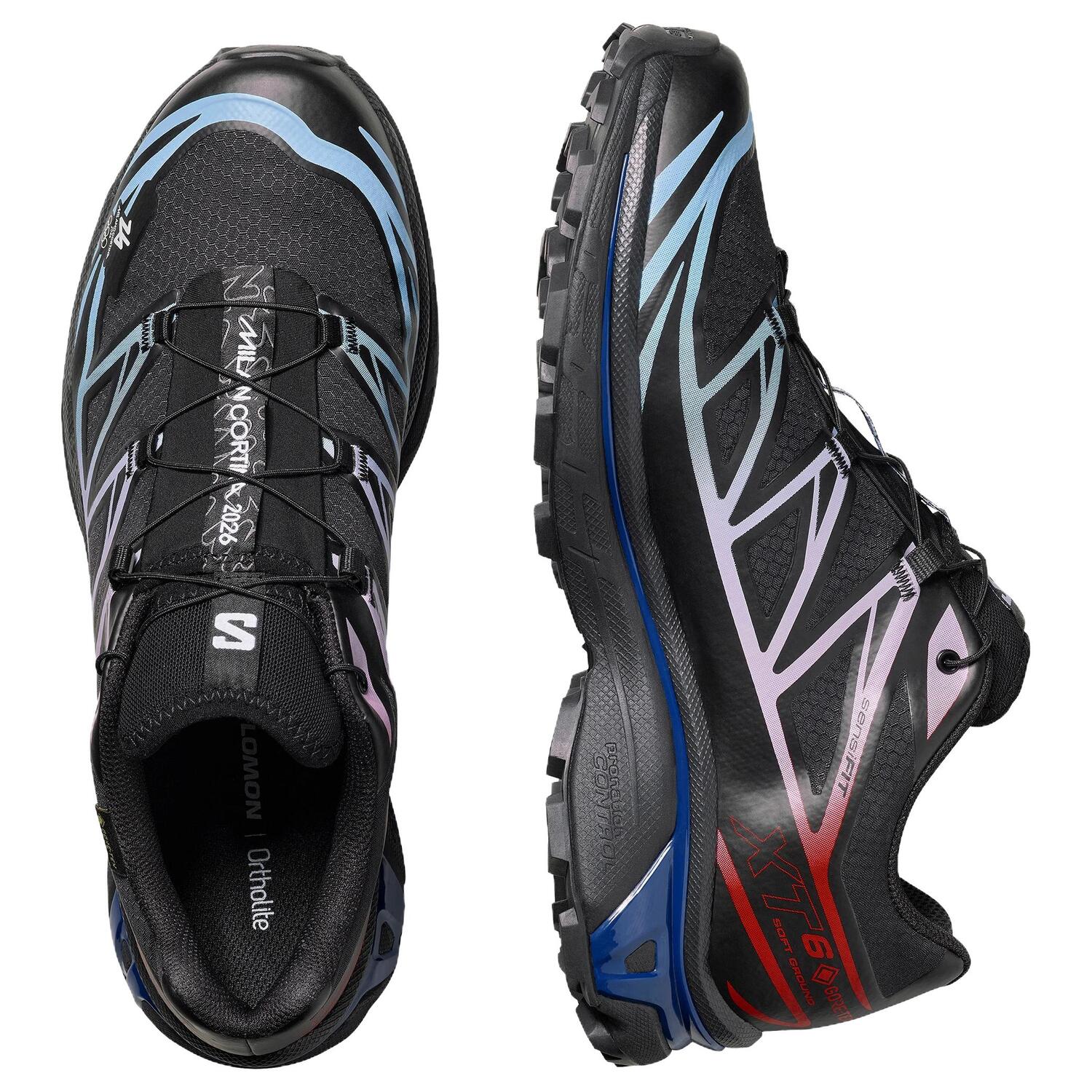 SALOMON Кроссовки для трейлраннинга XT 6 Unisex Black — фото 4