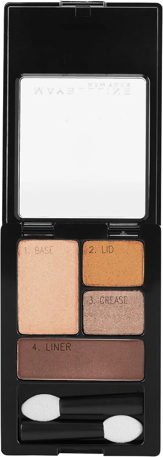 Тени для век Maybelline New York Expert Wear Quad Chai Latte 0.17 oz — фото 3