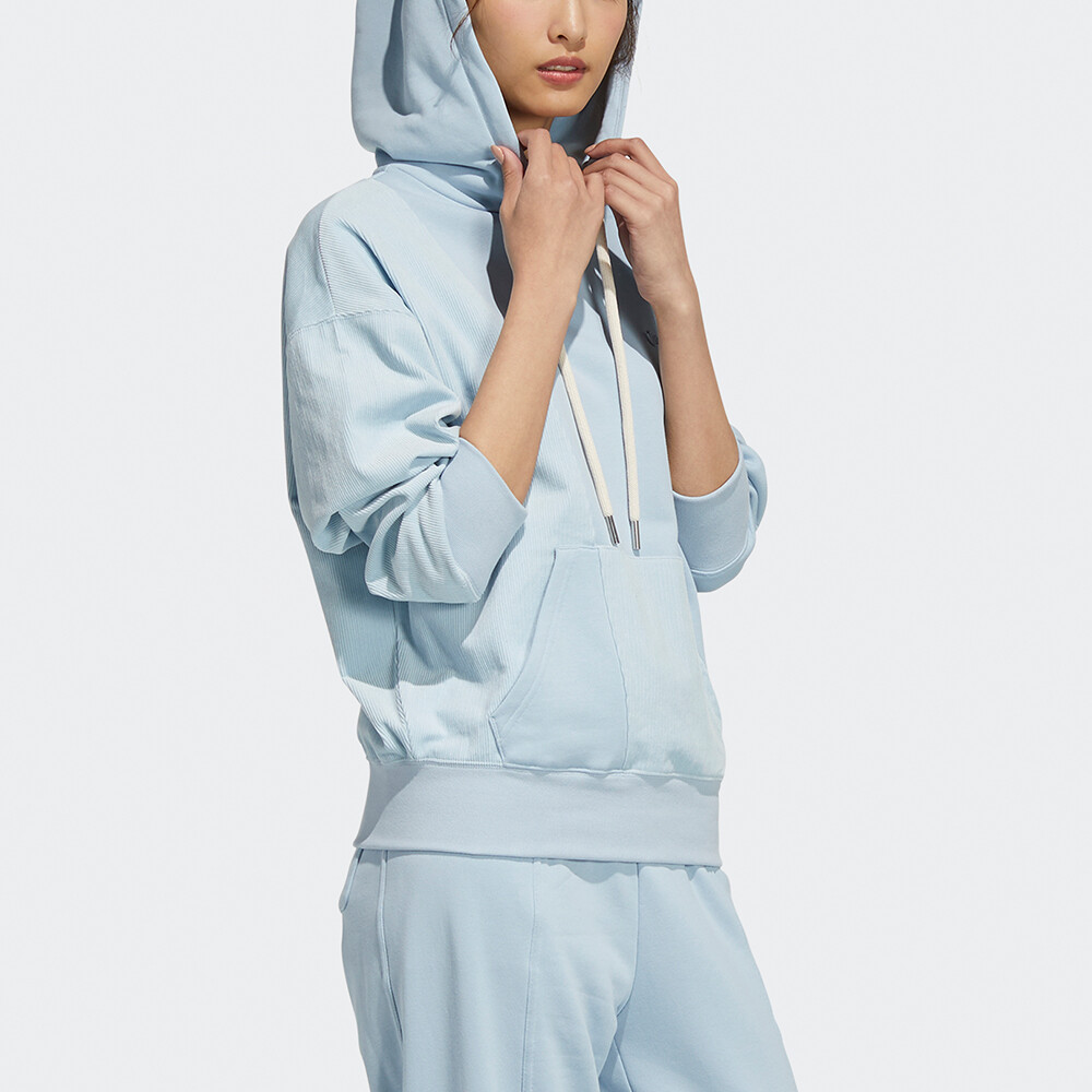 ESSENTIALS Свитшот женский небесно-голубой Adidas Originals — фото 4