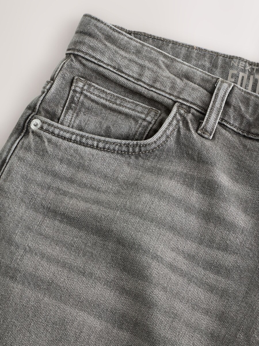 Мешковатые джинсы Next Edit, Grey Denim — фото 4