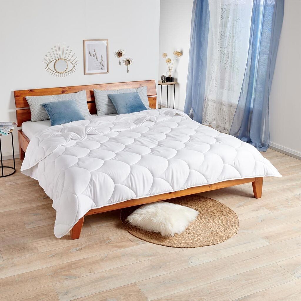 

Одеяло всесезонное Dream Sleep Basic Fibre средний, наполнитель: 100% полиэстер 240х220 см Traumschlaf