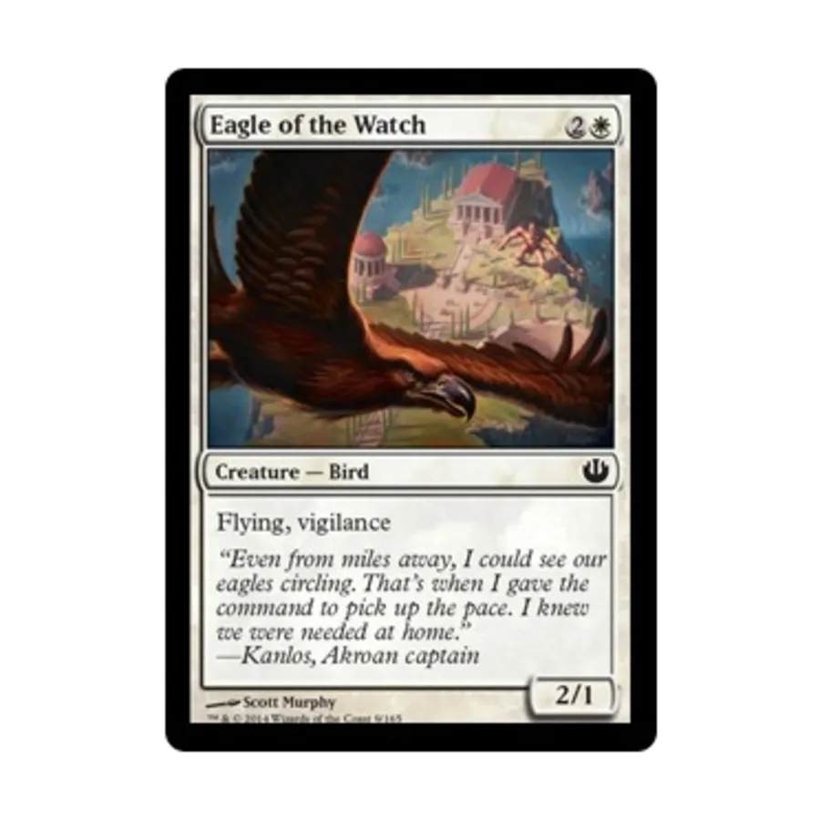 

CCG Сторожевой орел (С) (фольга), MTG - Journey into Nyx