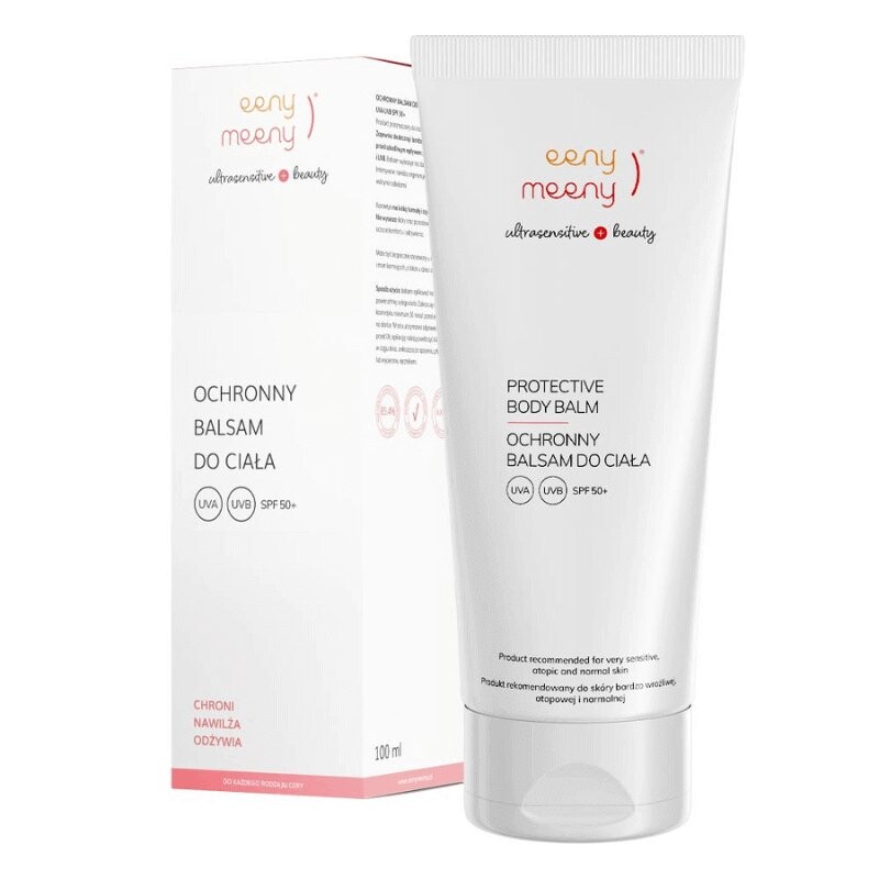 

Eeny Meeny, Защитный лосьон для тела с фильтром UVA UVB SPF 50, 100 мл