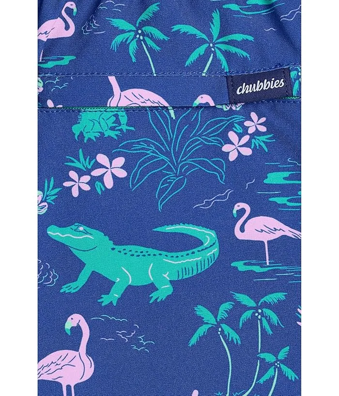 Плавки The Swamp And Circumstances Chubbies Kids, Bright Blue/Pattern Base — фото 3