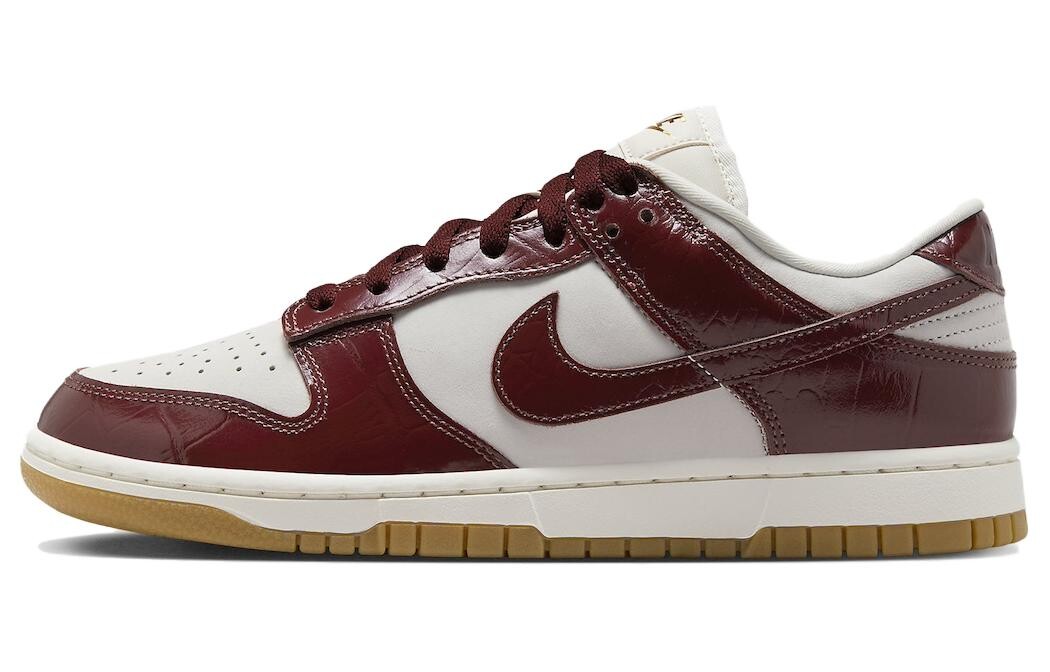 Женские кроссовки для скейтбординга Nike Dunk, Red-brown-white