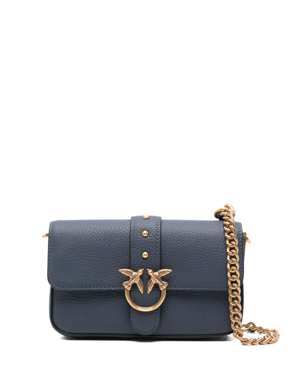 

Сумка через плечо с застежкой Love Birds PINKO, синий