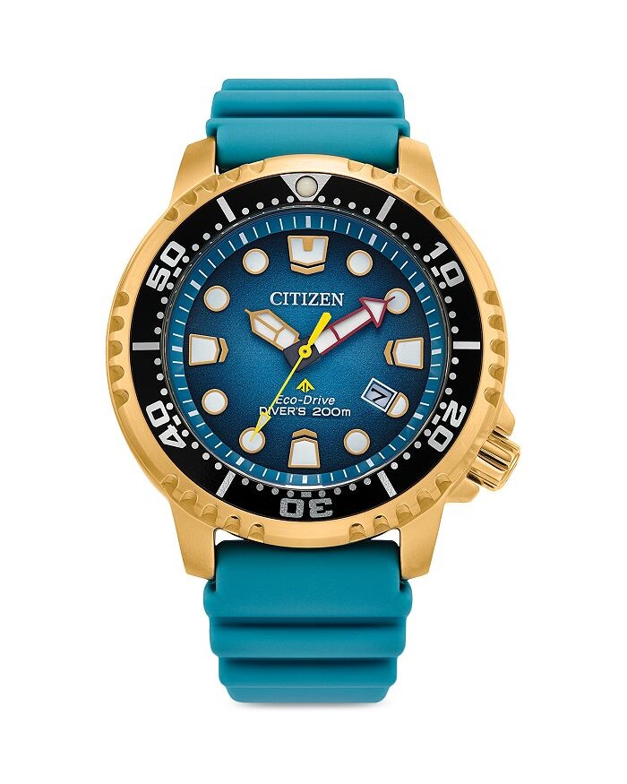 

Часы Citizen Eco Promaster с ремешком из нержавеющей стали, 44 мм, синий