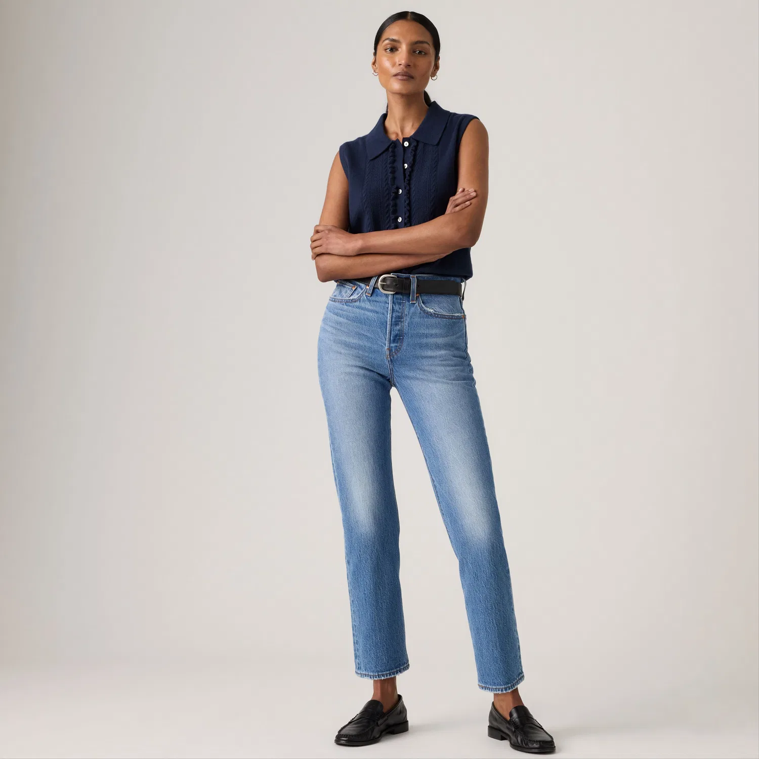 Женские джинсы прямого кроя Wedgie Levi's, Medium Wash