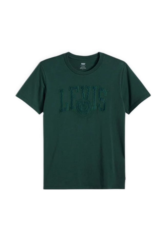 

Хлопковая футболка Levi'S, зеленый
