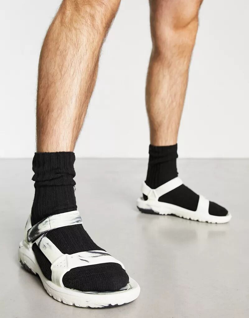 

Сандалии Teva Hurricane Drift Huemix eva из черного мрамора
