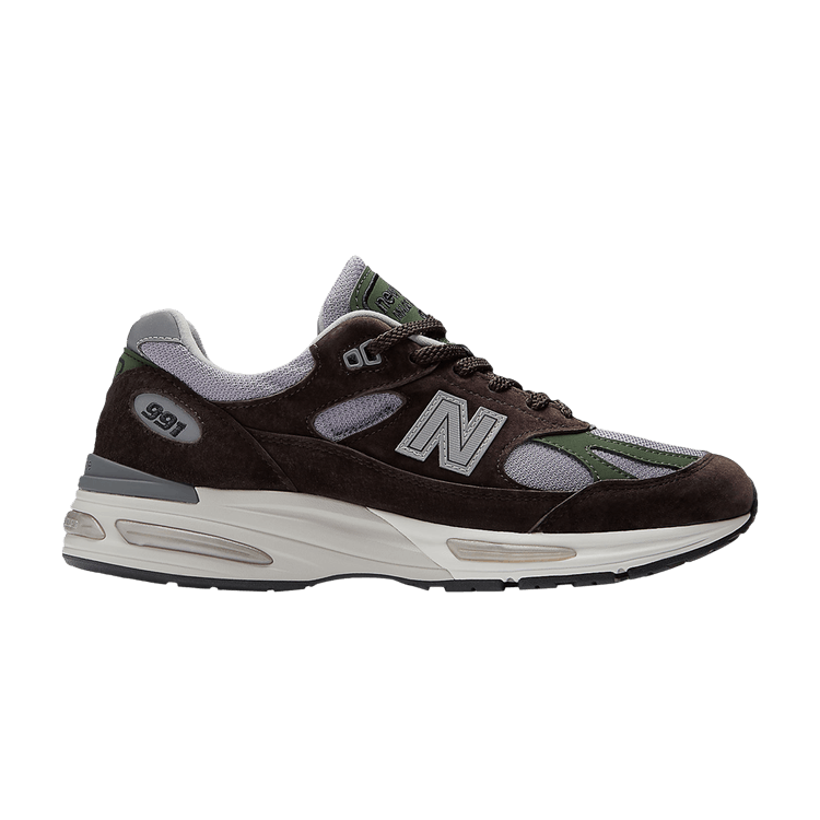 

Кроссовки New Balance 991v2 Made in England 'Essentially Offbeat Pack - Licorice', коричневый
