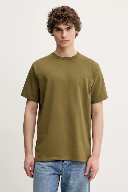 

Хлопковая футболка American Vintage, зеленый