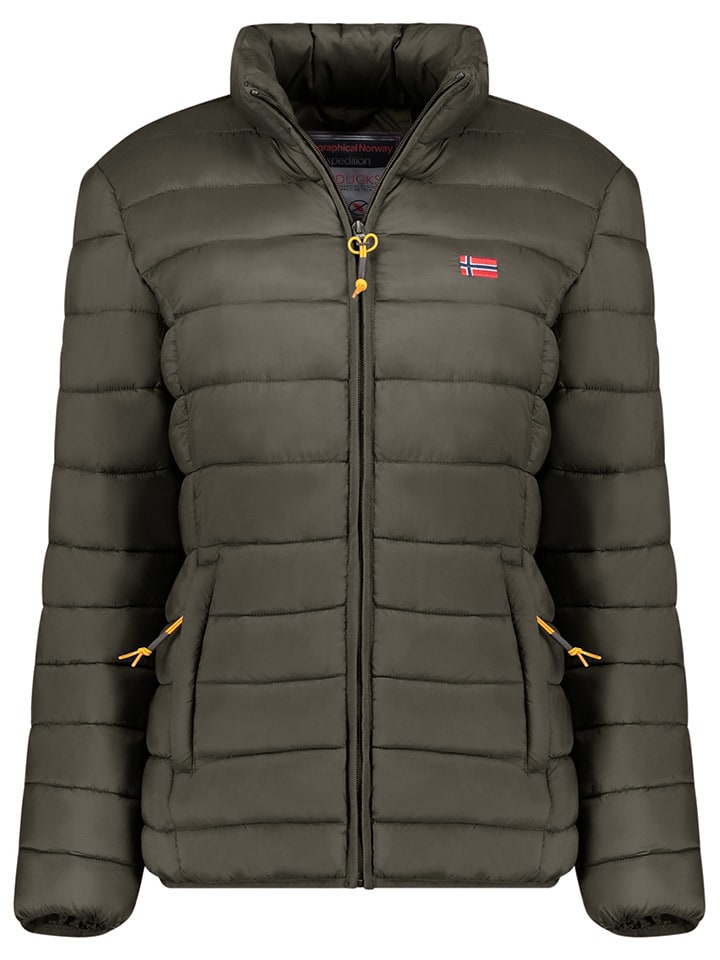 

Стеганая куртка Geographical Norway Steppjacke Atikolor, хаки