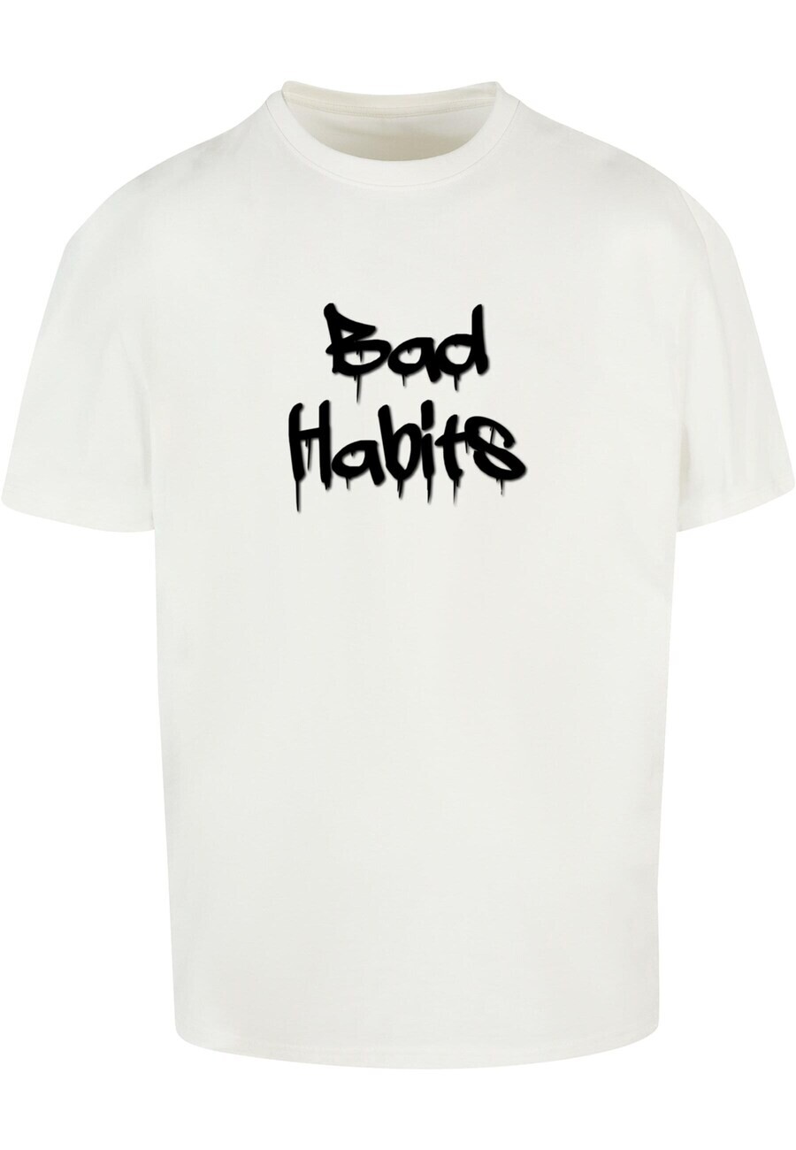 

Футболка Merchcode BAD HABITS, белый