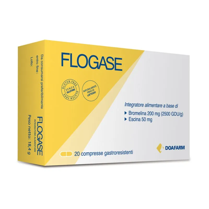 

Flogase 20 таблеток без глютена Doafarm