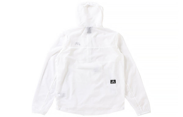 Куртка sb anorak jacket half zipper ultra thin athleisure casual sports white Nike, белый — фото 2