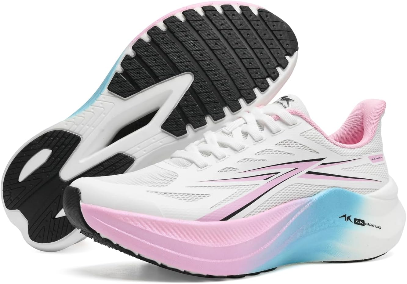 

Кроссовки THIRTIMK для мужчин, легкие модные кеды для тренировок и спорта (на размер меньше), розовый/голубой