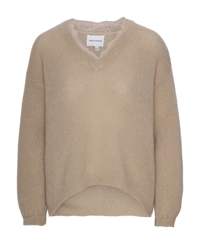 

Пуловер Эсме Americandreams, бежевый