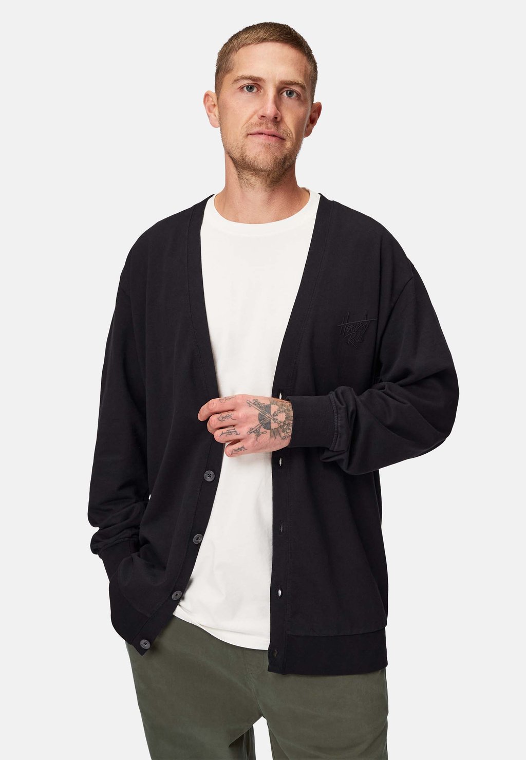 

Кардиган LONG SLEEVE FRENCH TERRY Honesty Rules, черный