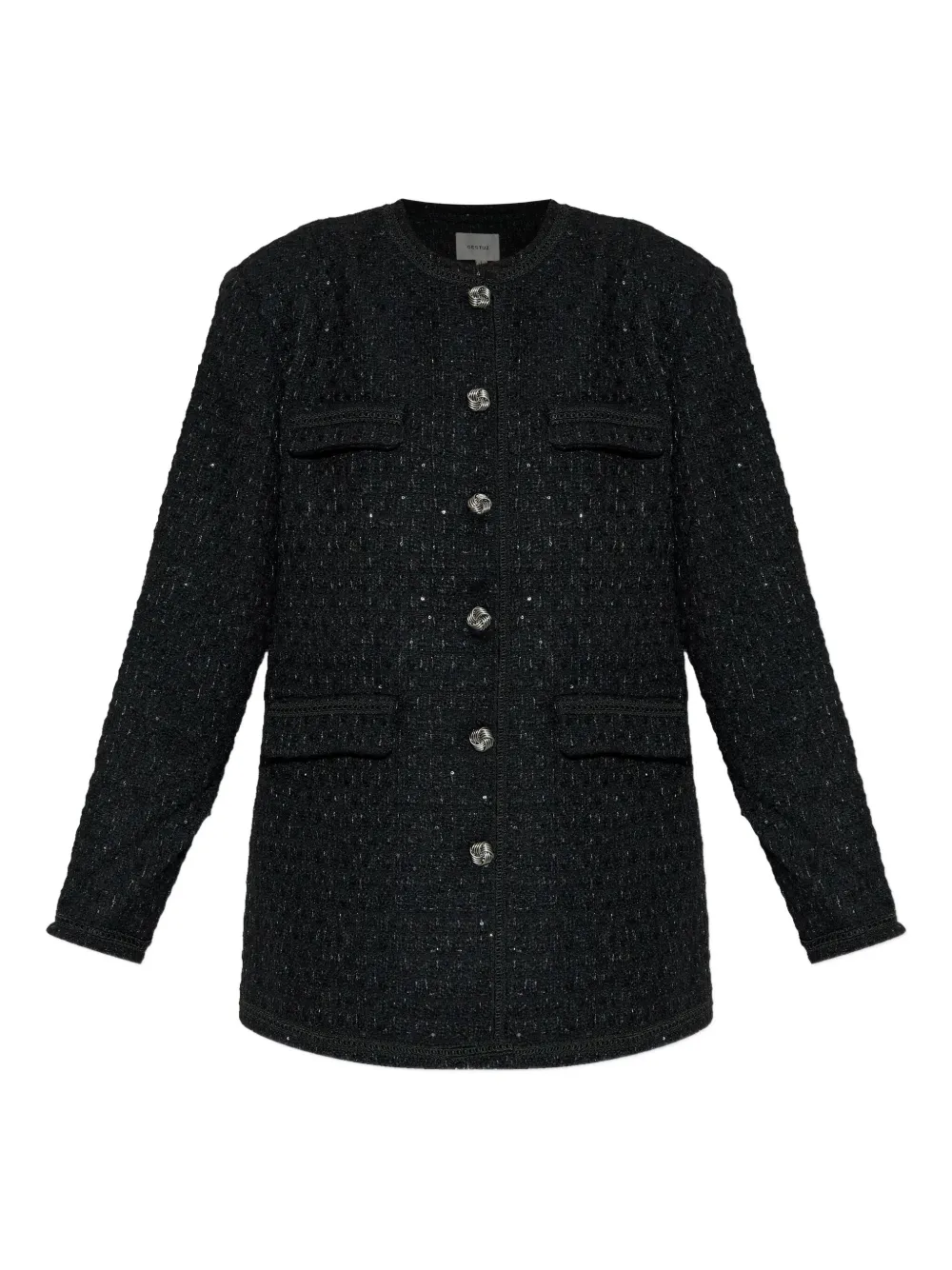 

Пиджак Gzkeiko с украшением-пуговицей Gestuz, черный