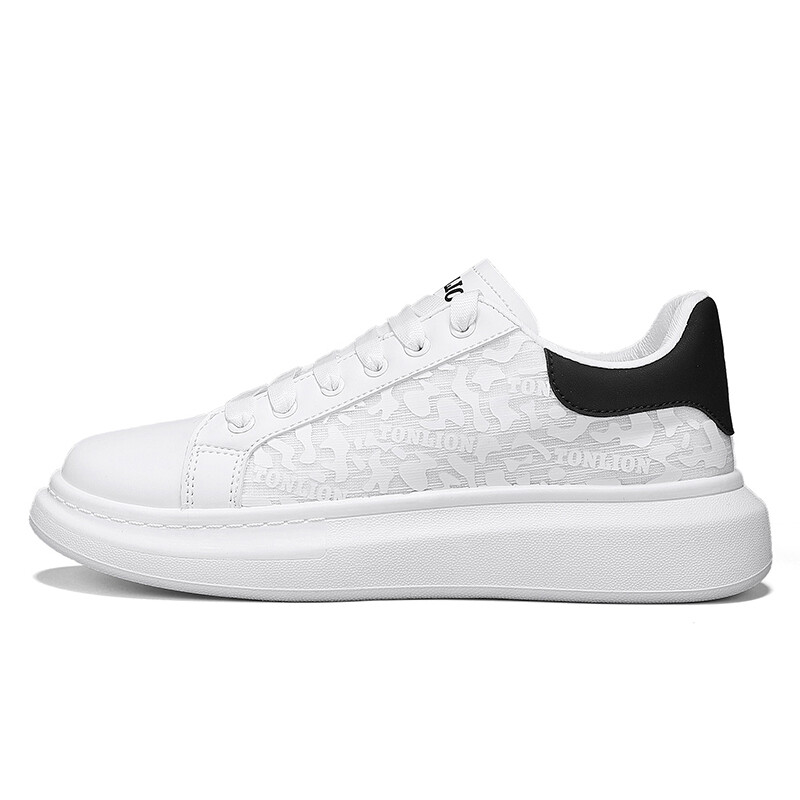 

Кроссовки Tonlion Skateboarding Shoes Men Low-top, белый/черный