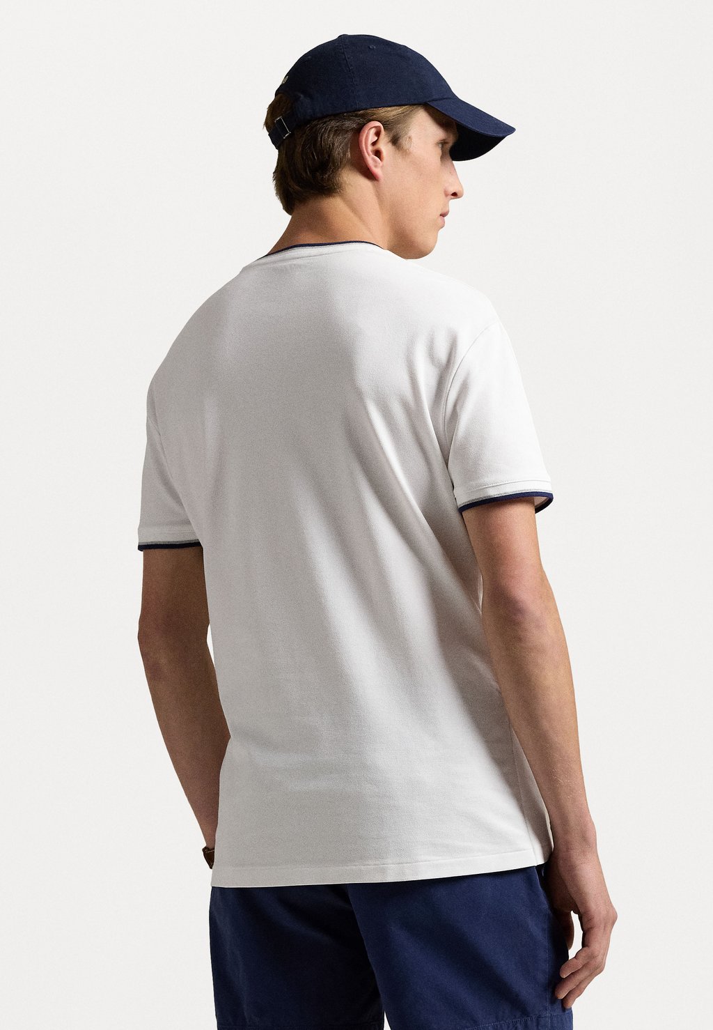 Базовая футболка CLASSIC FIT STRETCH T-SHIRT Polo Ralph Lauren, белый — фото 3