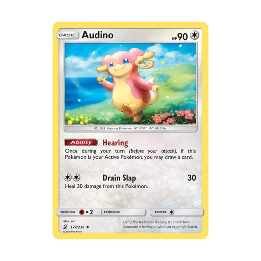 

CCG Аудино (Ю) # 177/236, Pokemon - SM - Unified Minds - Singles