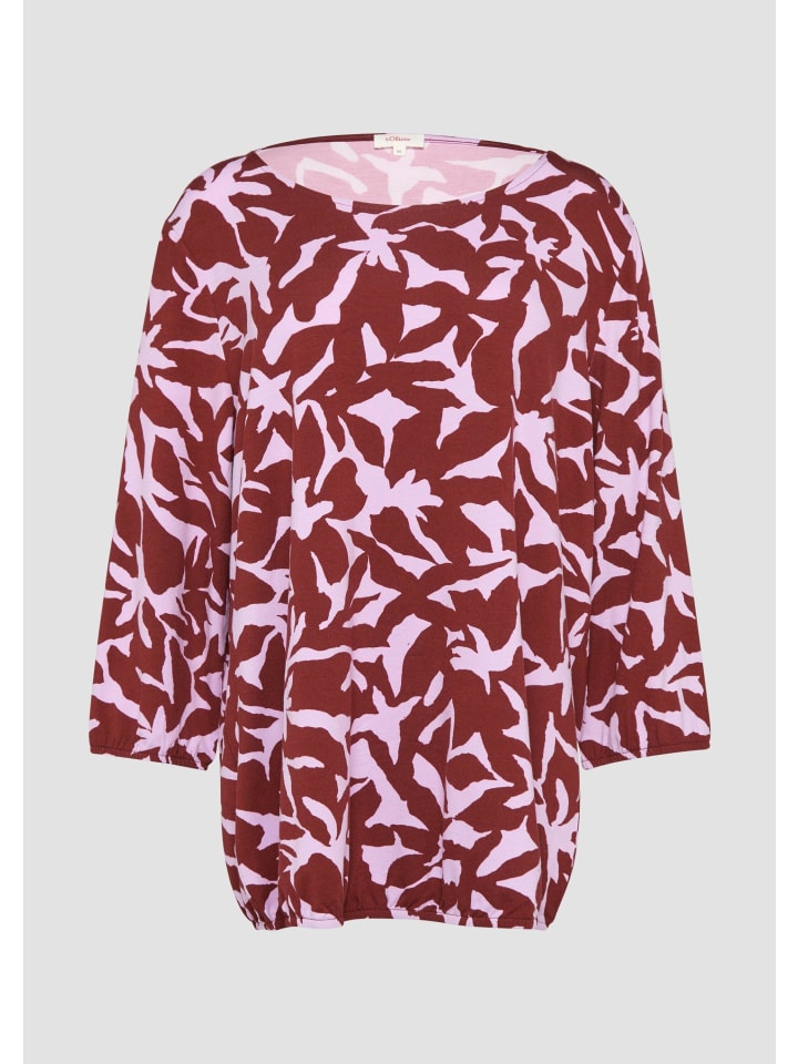 

Футболка цвета 38A0_рубиново-красный s.Oliver