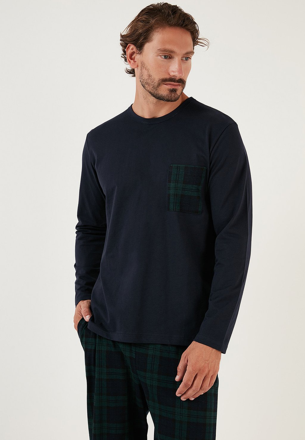 

Пижамный комплект REGULAR FIT SET Buratti, темно-синий