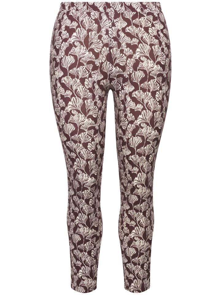 

Леггинсы Ulla Popken Lederhose, цвет dunkles taupe