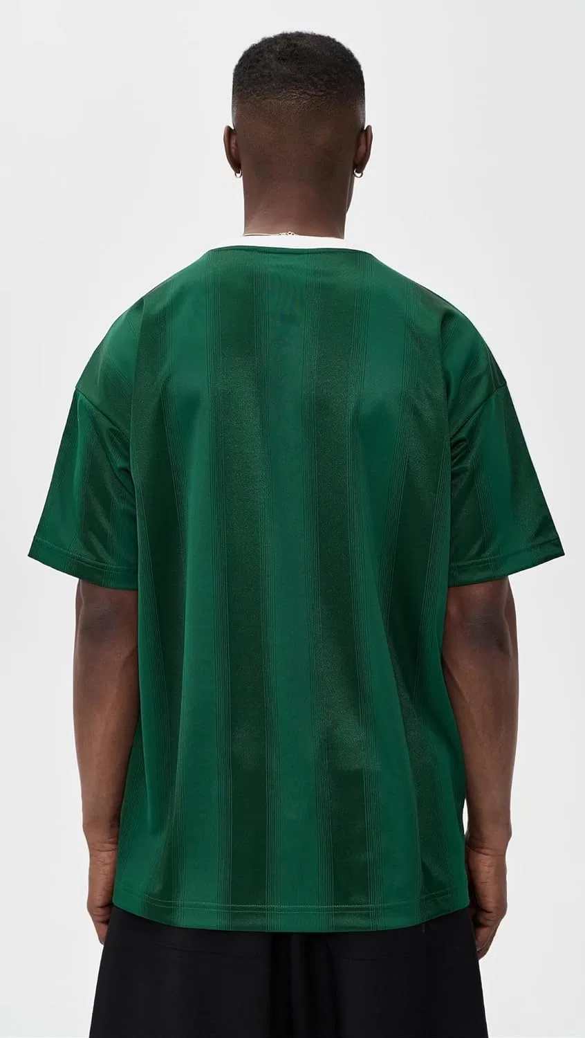 Футболка Adidas Men's Jacquard, зеленый — фото 3