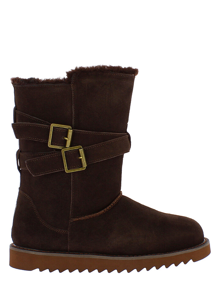 Ботинки Gooce Leder Winterstiefel Huntspill Waterproof, цвет Dunkelbraun — фото 2