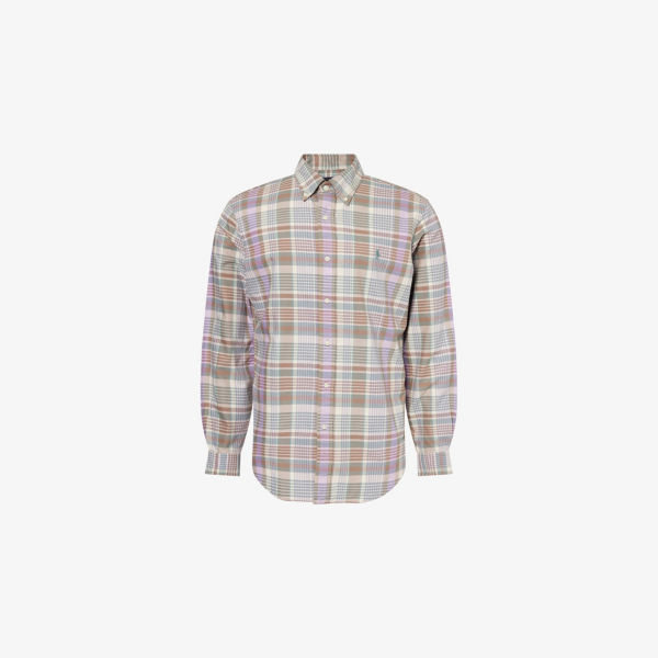 

Рубашка Polo Ralph Lauren с клетчатым узором, хаки