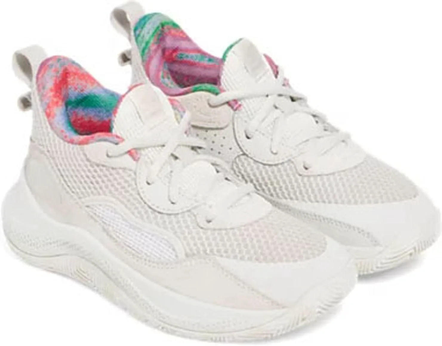 Under Armour Unisex-Child Pre School Curry 3z 24 Suede, белый — фото 4