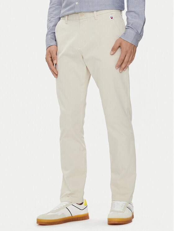 

Брюки-Чиносы slim fit Tommy Jeans, бежевый