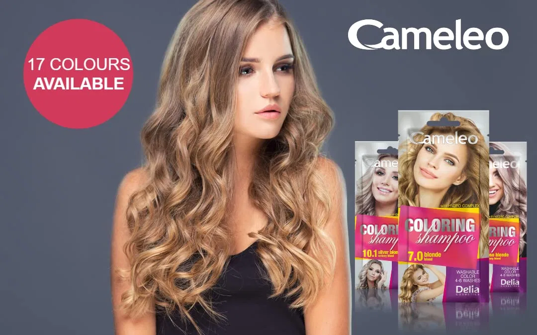 Оттеночный шампунь Cameleo для светлых волос, 40 мл Cameleo, 7.0 Blonde — фото 4