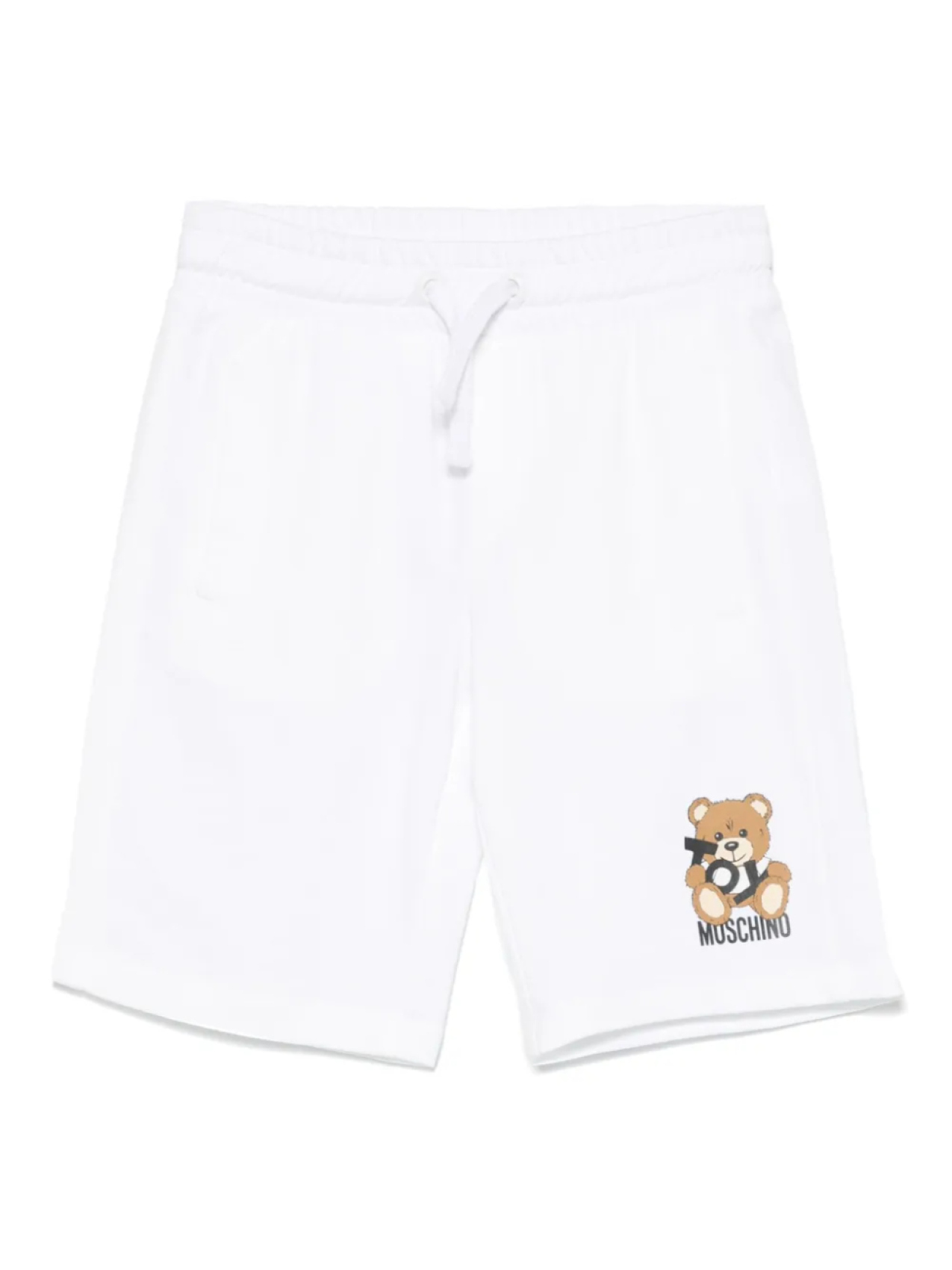 

Шорты Moschino Kids Leo Teddy с принтом, белый