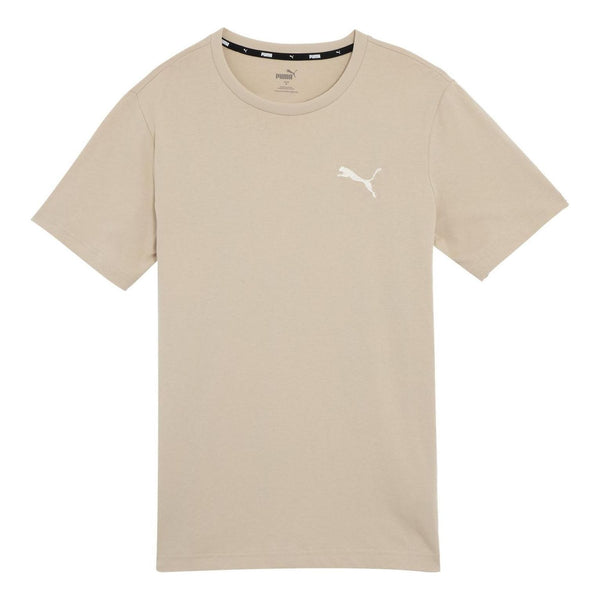 

Футболка classics logo t-shirt 'tan' Puma, бежевый