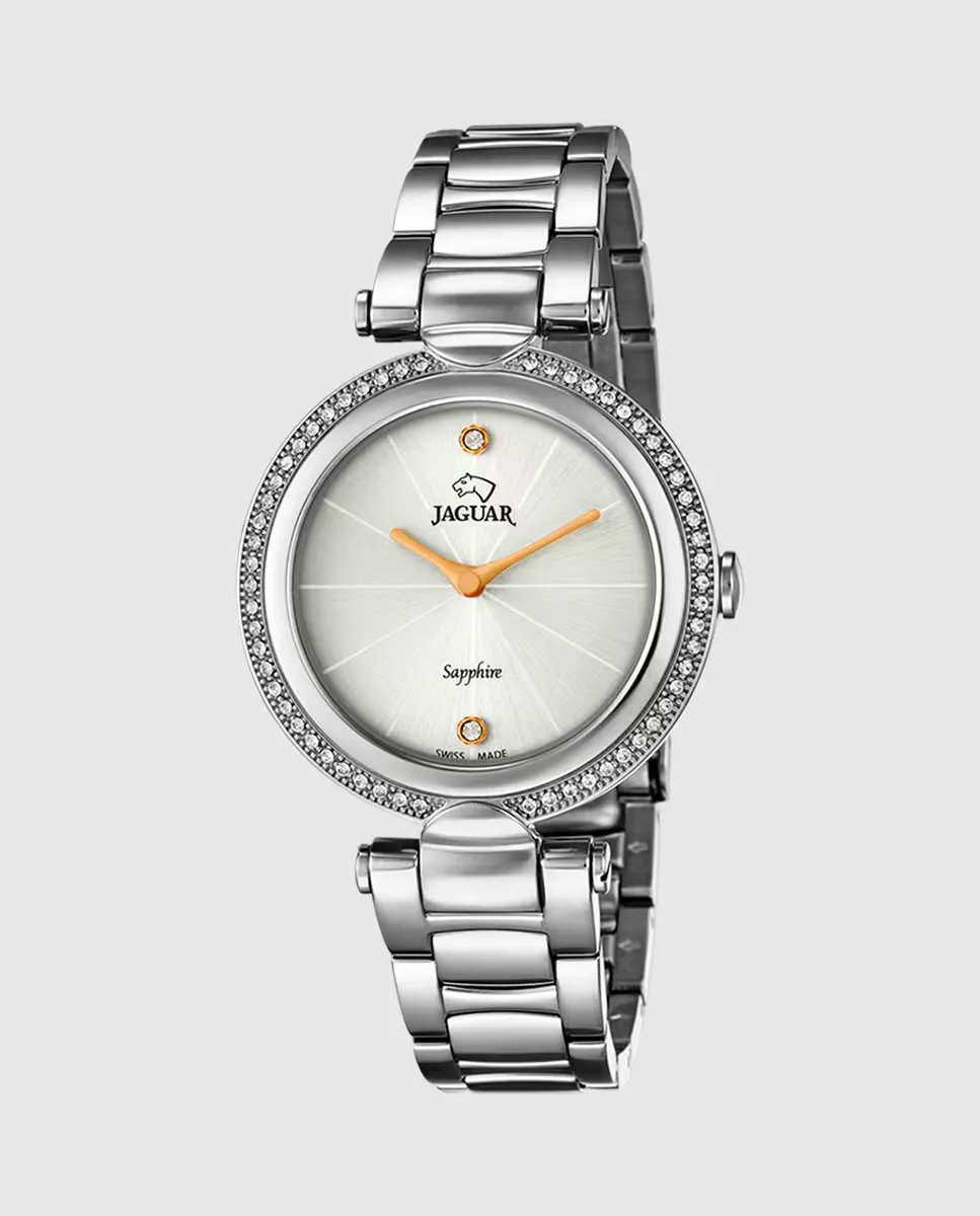 

J829/1 Cosmopolitan женские часы из серебристой стали Jaguar, серебряный