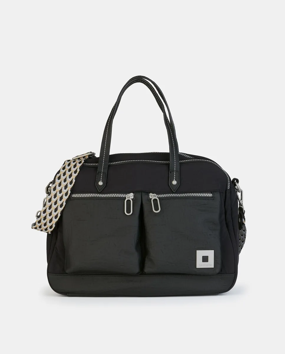 

Портмоне для документов на молнии Caminatta, черный