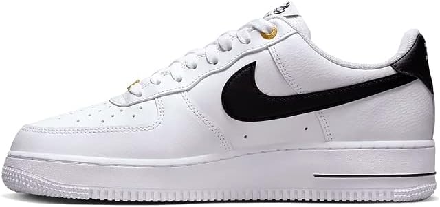 Nike Мужские кроссовки Air Force 1 '07 An20, White Black White — фото 3