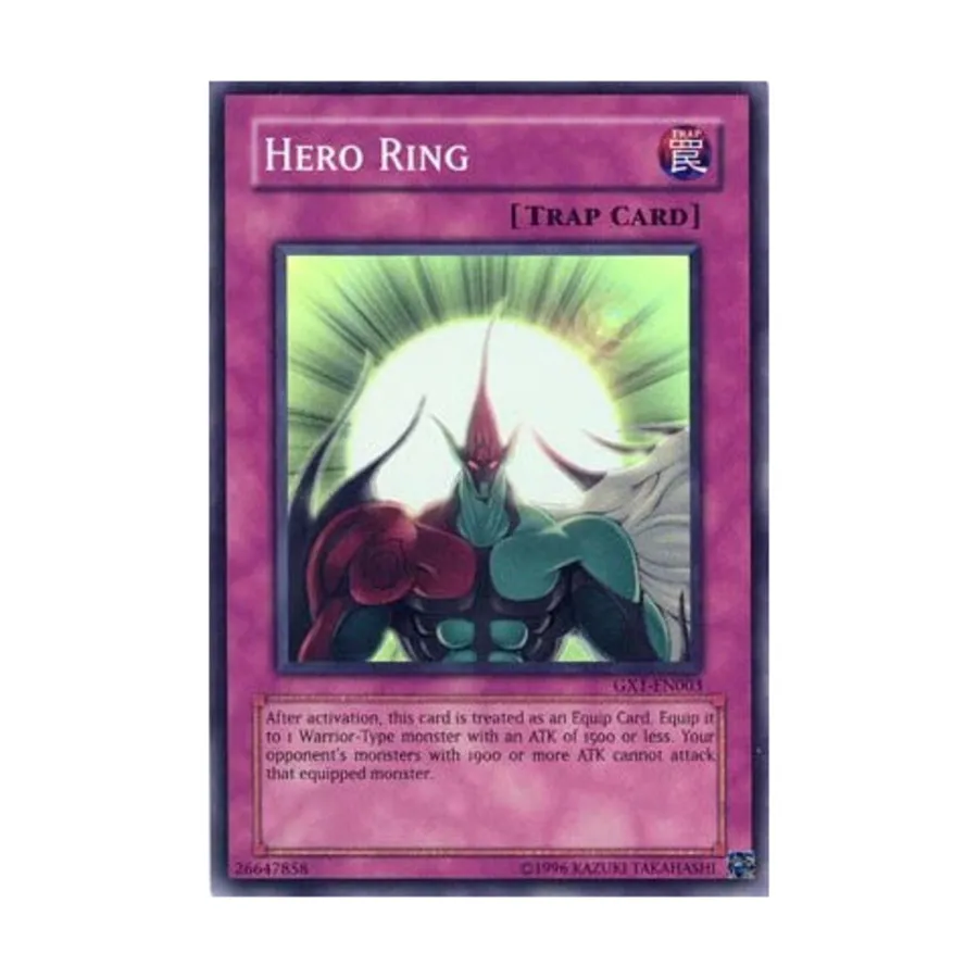 

CCG Кольцо Героя (Супер Редкое), Yu-Gi-Oh - Promo - Singles