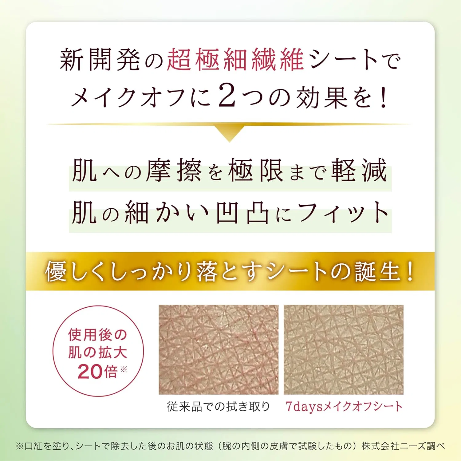 Салфетки для снятия макияжа 7Days Makeup Off Sheet с ароматом ванили и меда, увлажняющие, 3 упаковки по 20 штук — фото 4