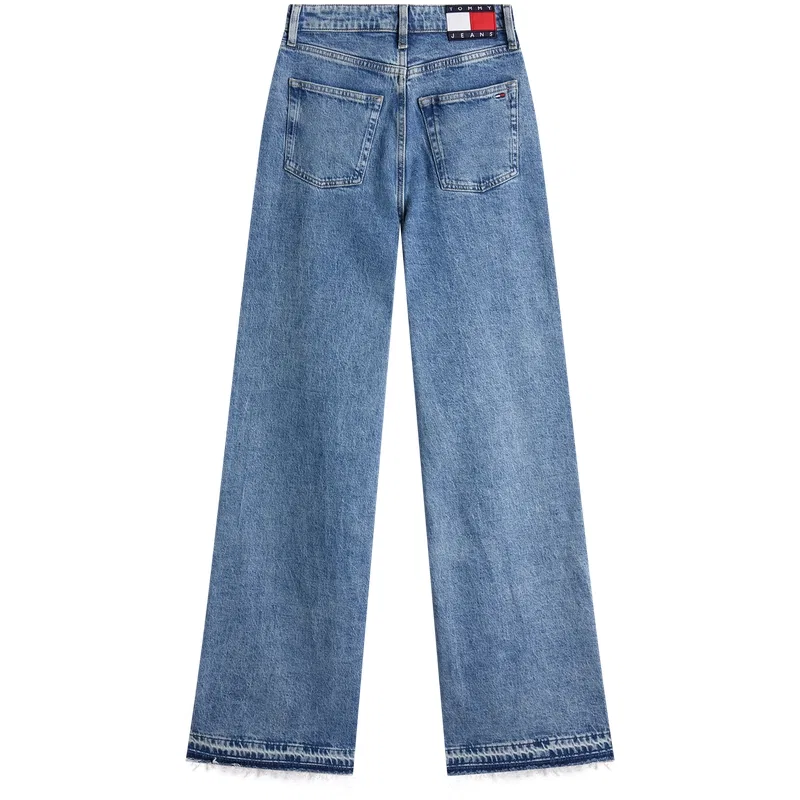 Джинсы широкие Tommy Hilfiger джинсово-синий — фото 3