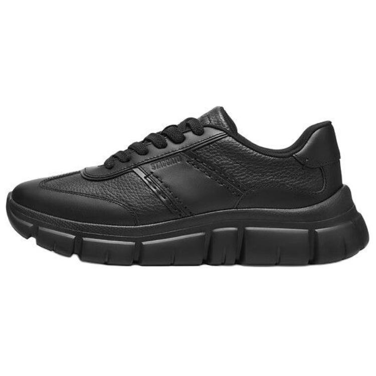 

Низкие повседневные туфли Rising Bamboo для мужчин Staccato, Black
